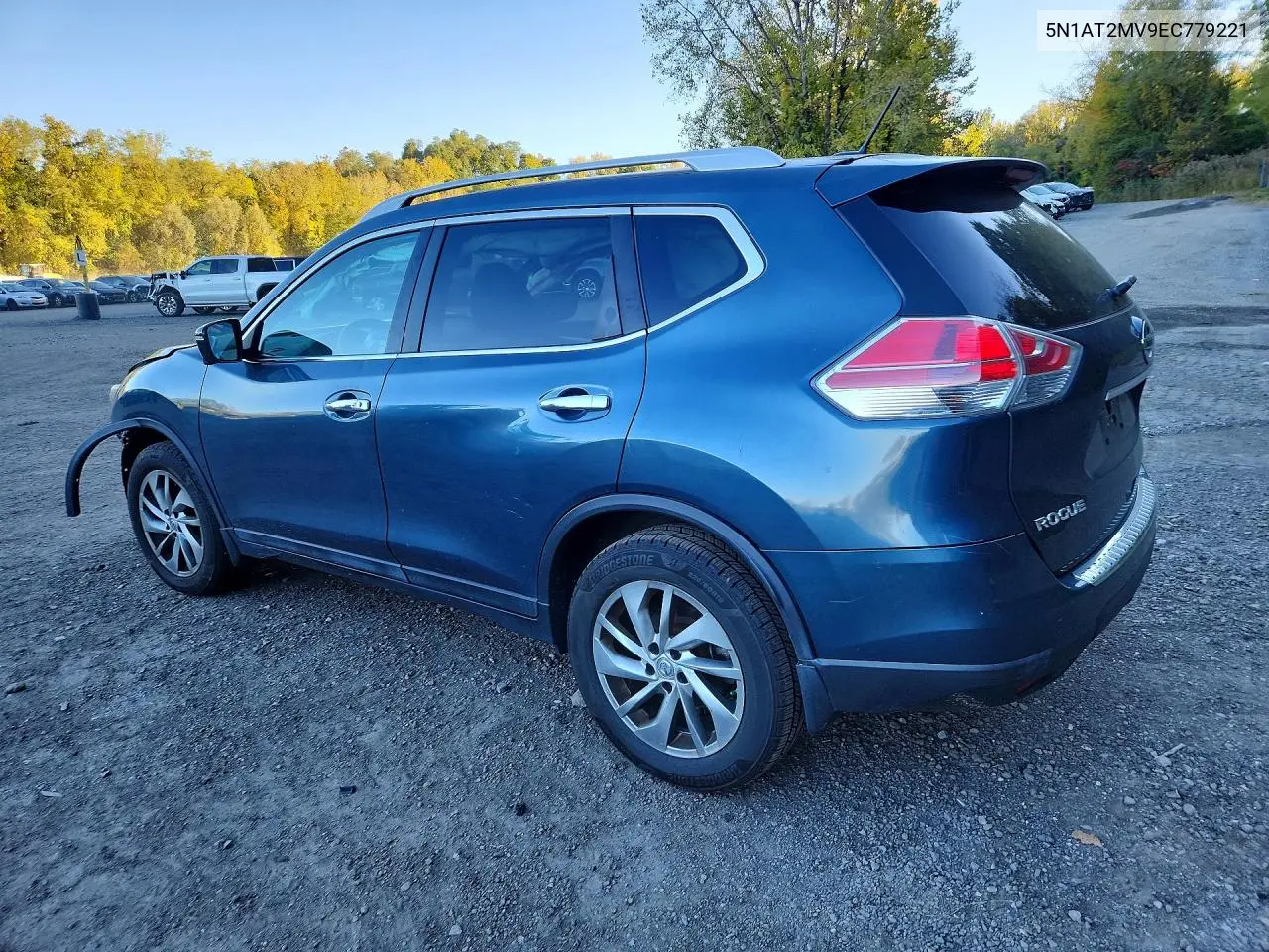 2014 NISSAN ROGUE VIN 5N1AT2MV9EC779221 — фото 2