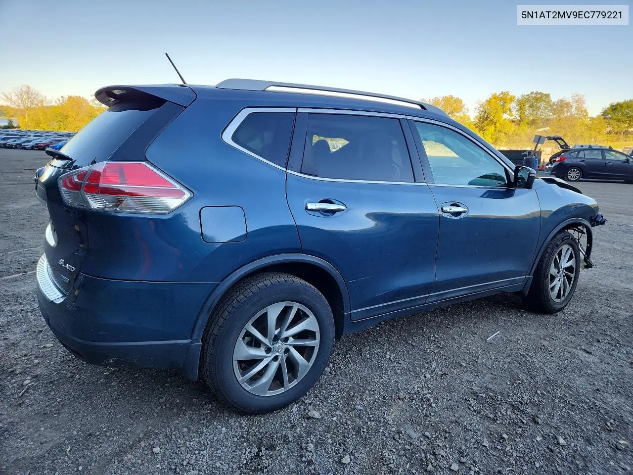 2014 NISSAN ROGUE VIN 5N1AT2MV9EC779221 — фото 3