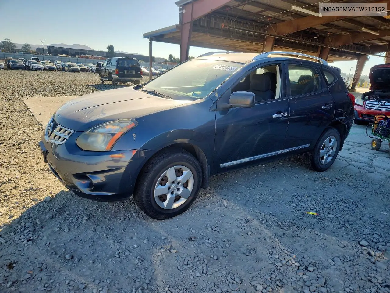 NISSAN ROGUE 2014, VIN JN8AS5MV6EW712152