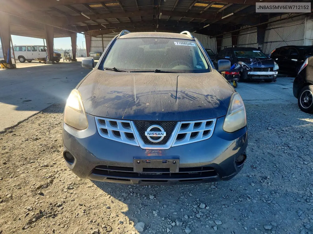 2014 NISSAN ROGUE VIN JN8AS5MV6EW712152 — фото 5