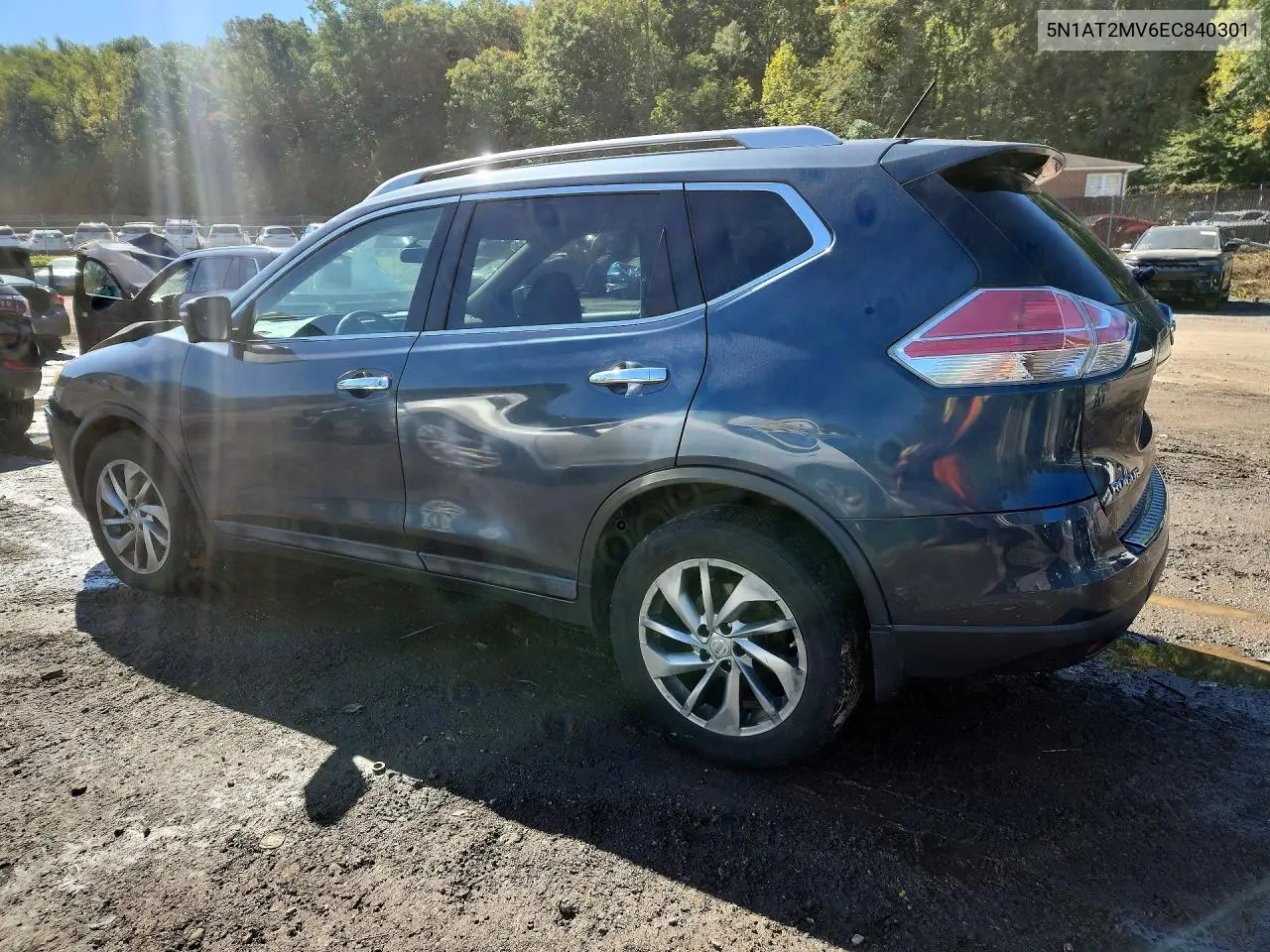 2014 NISSAN ROGUE VIN 5N1AT2MV6EC840301 — фото 2