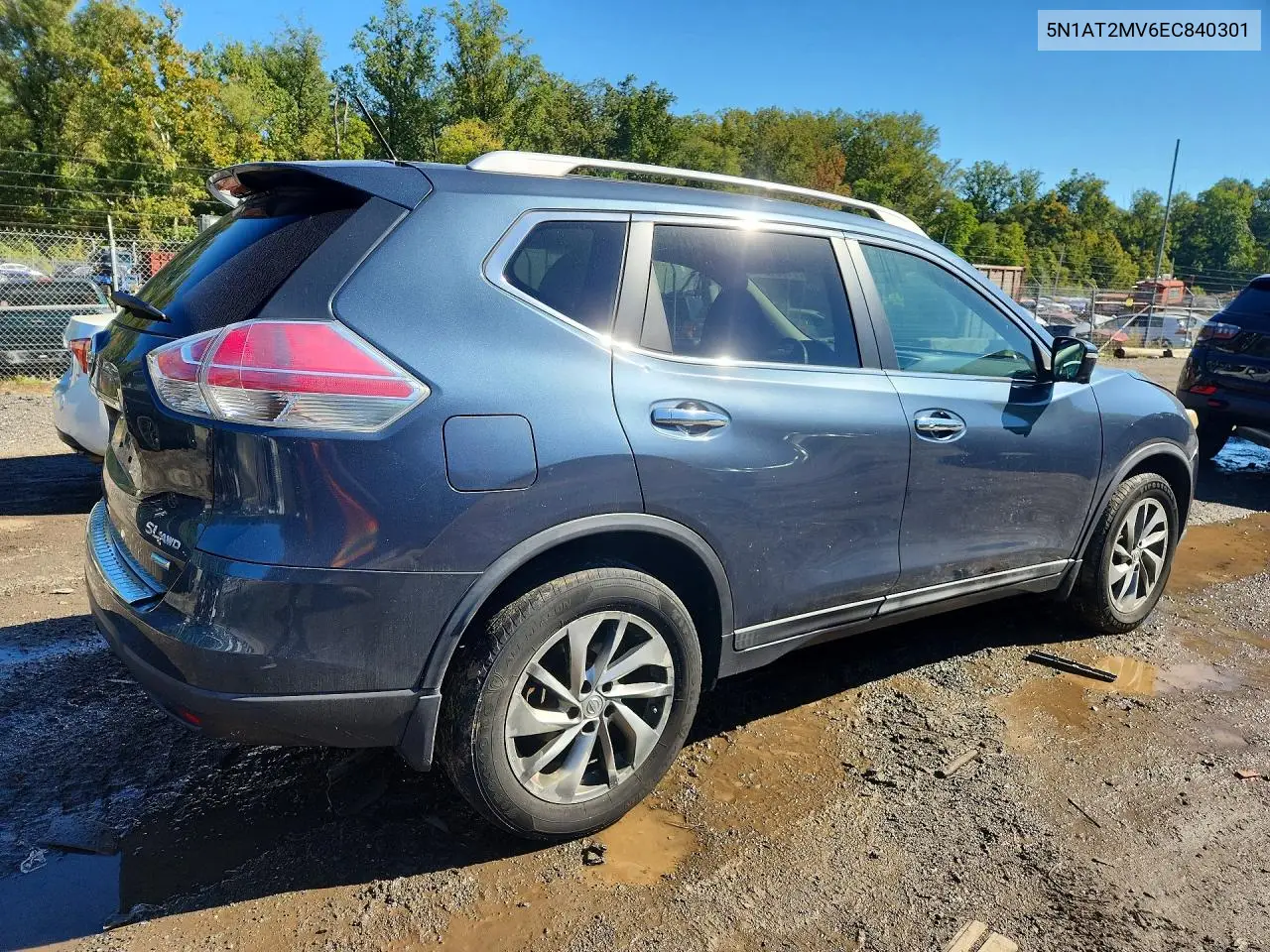 2014 NISSAN ROGUE VIN 5N1AT2MV6EC840301 — фото 3