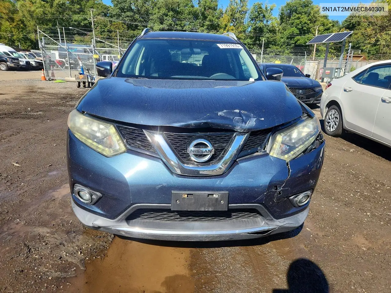 2014 NISSAN ROGUE VIN 5N1AT2MV6EC840301 — фото 5