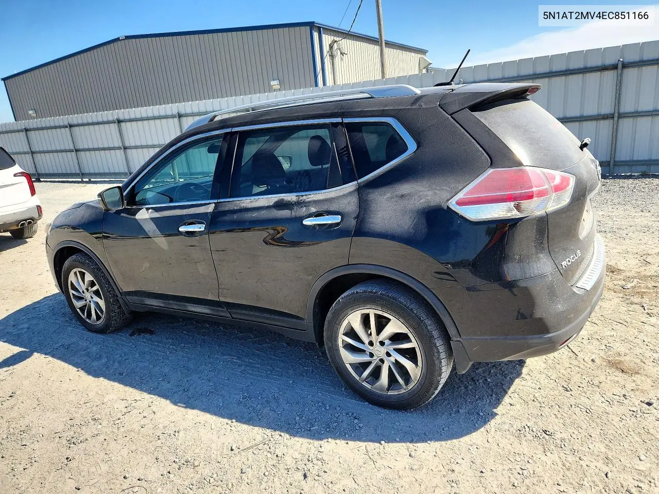 2014 NISSAN ROGUE VIN 5N1AT2MV4EC851166 — фото 2