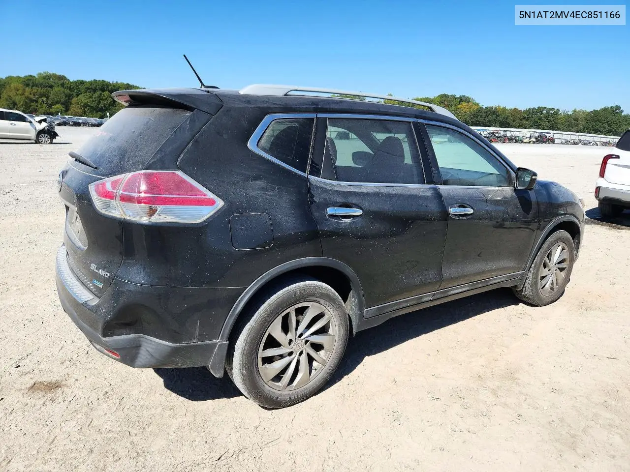 2014 NISSAN ROGUE VIN 5N1AT2MV4EC851166 — фото 3