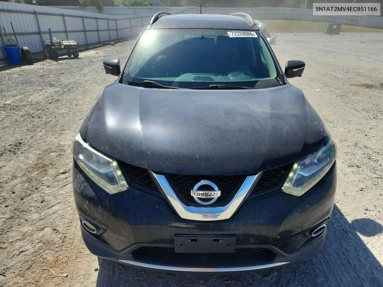 2014 NISSAN ROGUE VIN 5N1AT2MV4EC851166 — фото 5