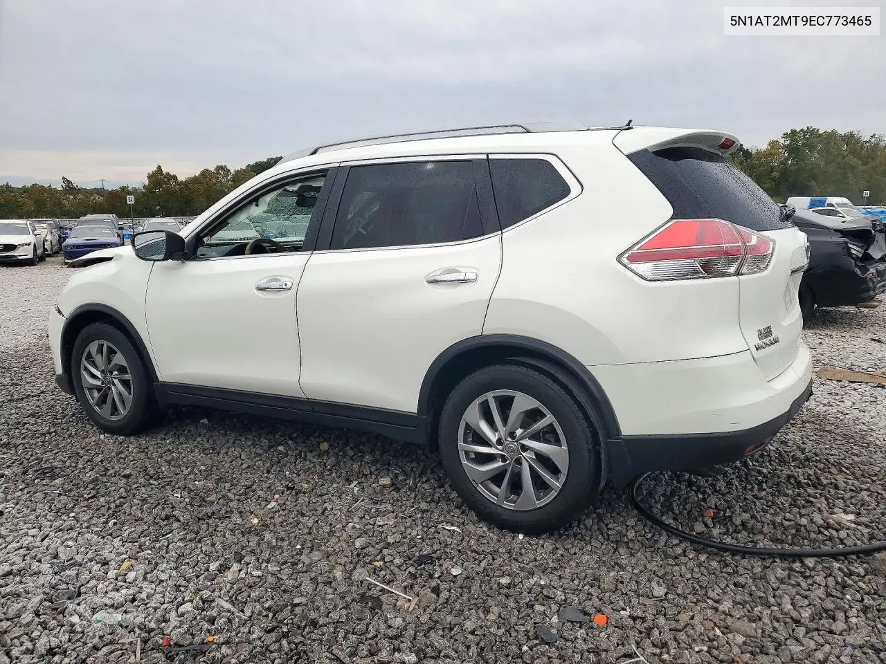 2014 NISSAN ROGUE VIN 5N1AT2MT9EC773465 — фото 2