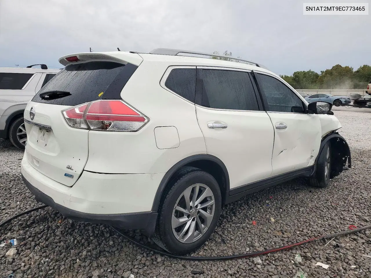 2014 NISSAN ROGUE VIN 5N1AT2MT9EC773465 — фото 3