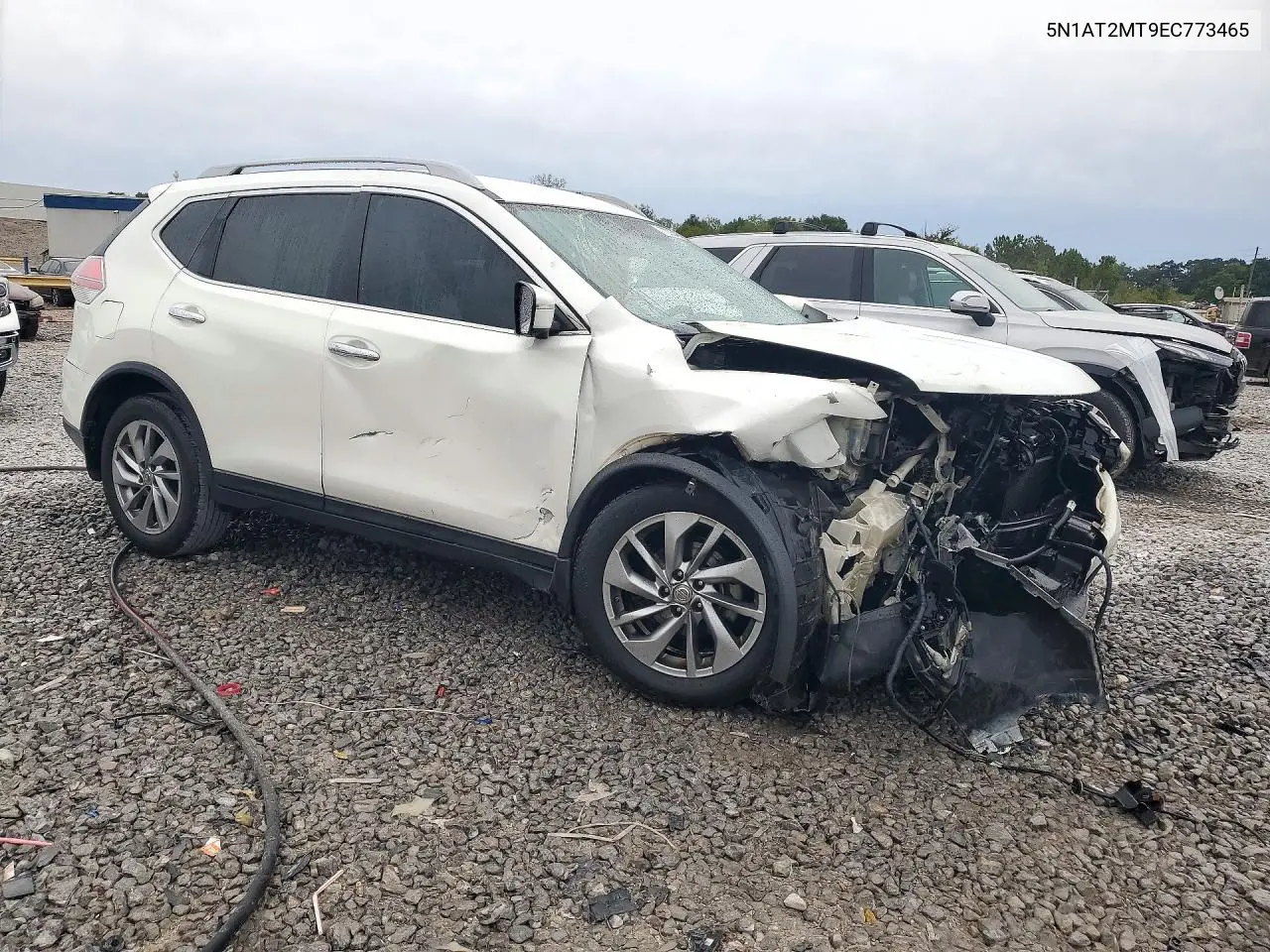 2014 NISSAN ROGUE VIN 5N1AT2MT9EC773465 — фото 4