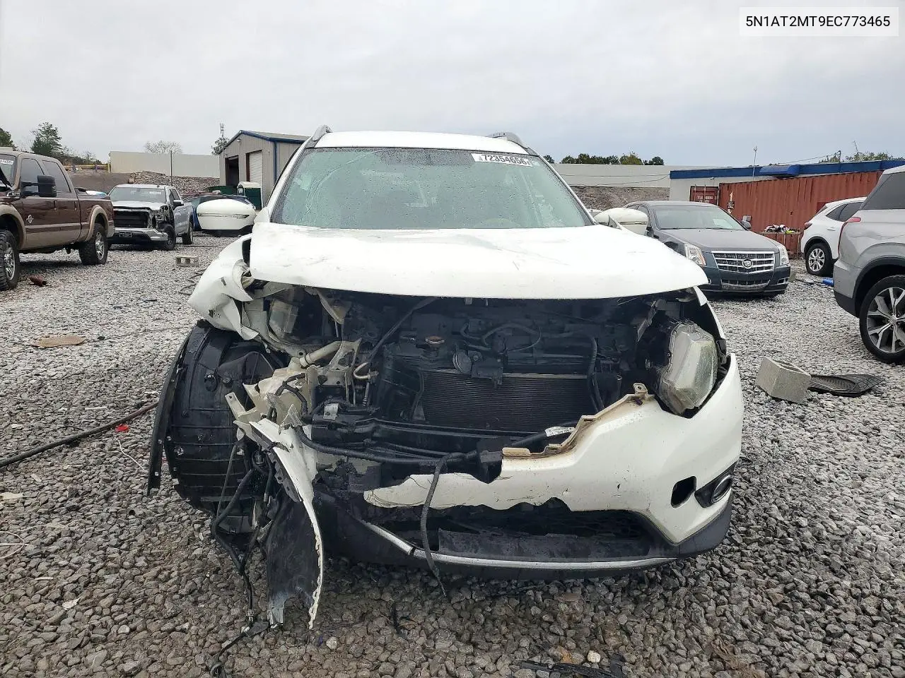 2014 NISSAN ROGUE VIN 5N1AT2MT9EC773465 — фото 5