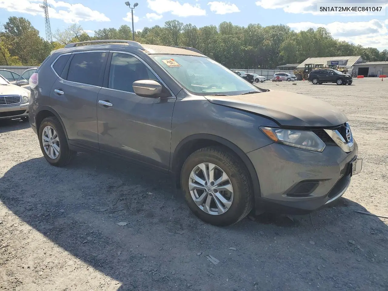 2014 NISSAN ROGUE VIN 5N1AT2MK4EC841047 — фото 4