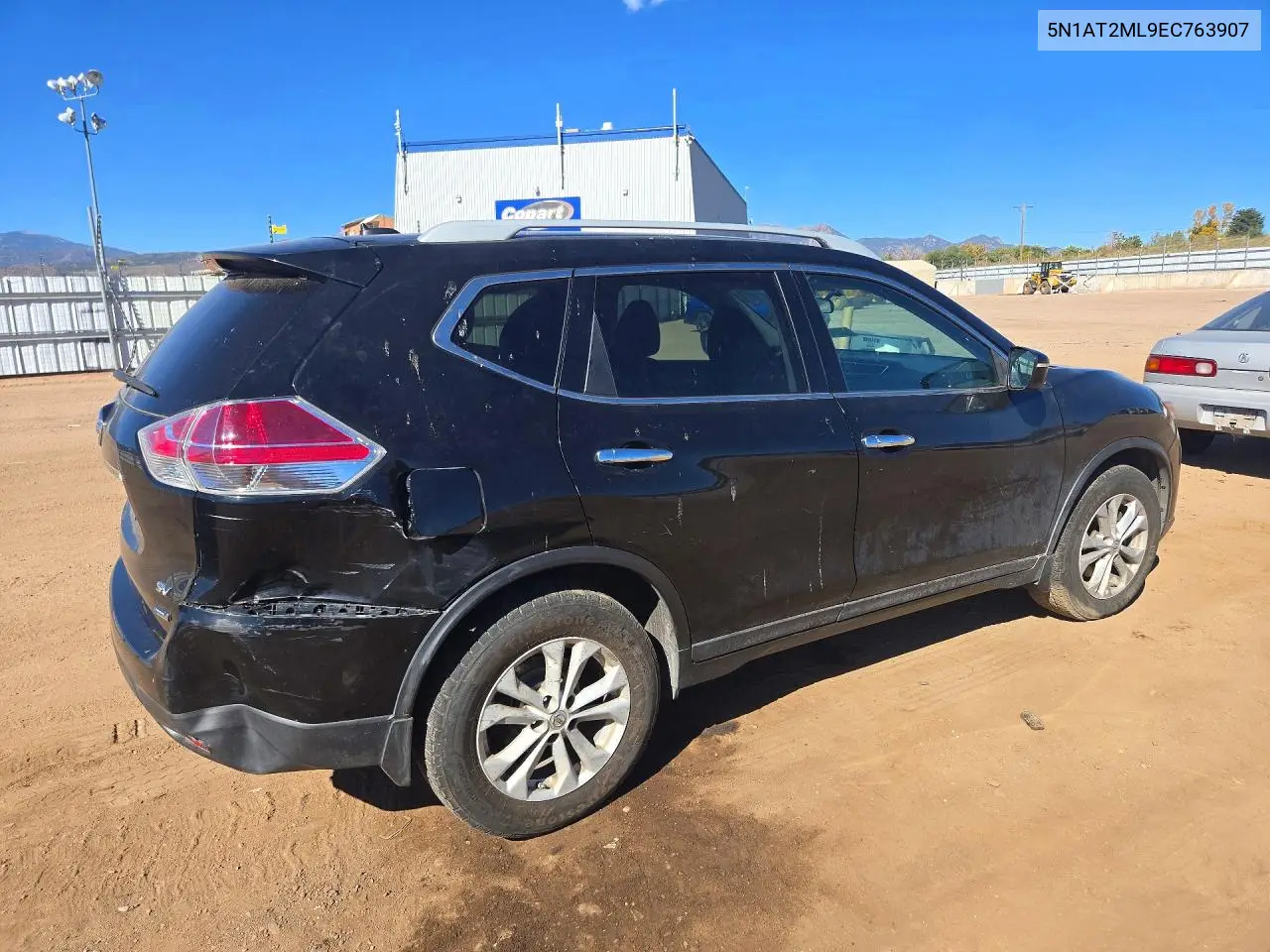 2014 NISSAN ROGUE VIN 5N1AT2ML9EC763907 — фото 3