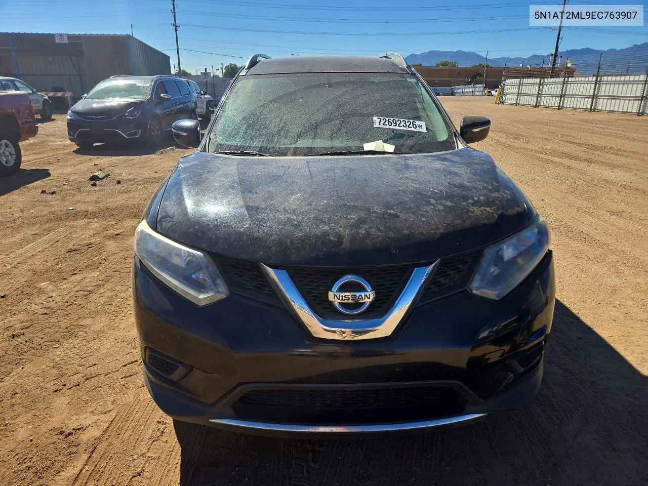 2014 NISSAN ROGUE VIN 5N1AT2ML9EC763907 — фото 5