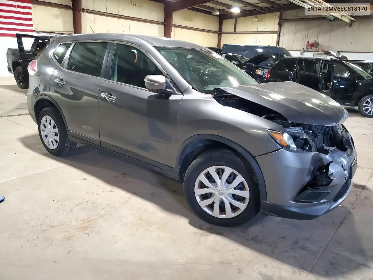 2014 NISSAN ROGUE VIN 5N1AT2MV6EC818170 — фото 4