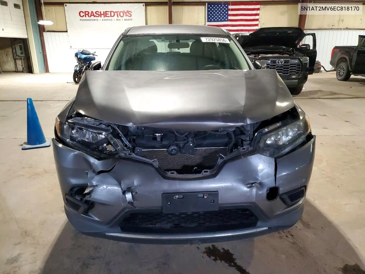 2014 NISSAN ROGUE VIN 5N1AT2MV6EC818170 — фото 5