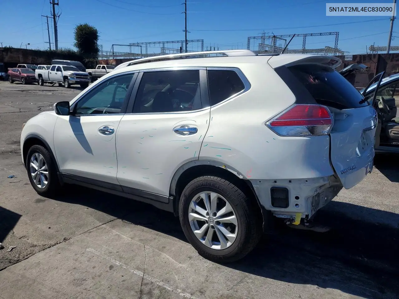 2014 NISSAN ROGUE VIN 5N1AT2ML4EC830090 — фото 2