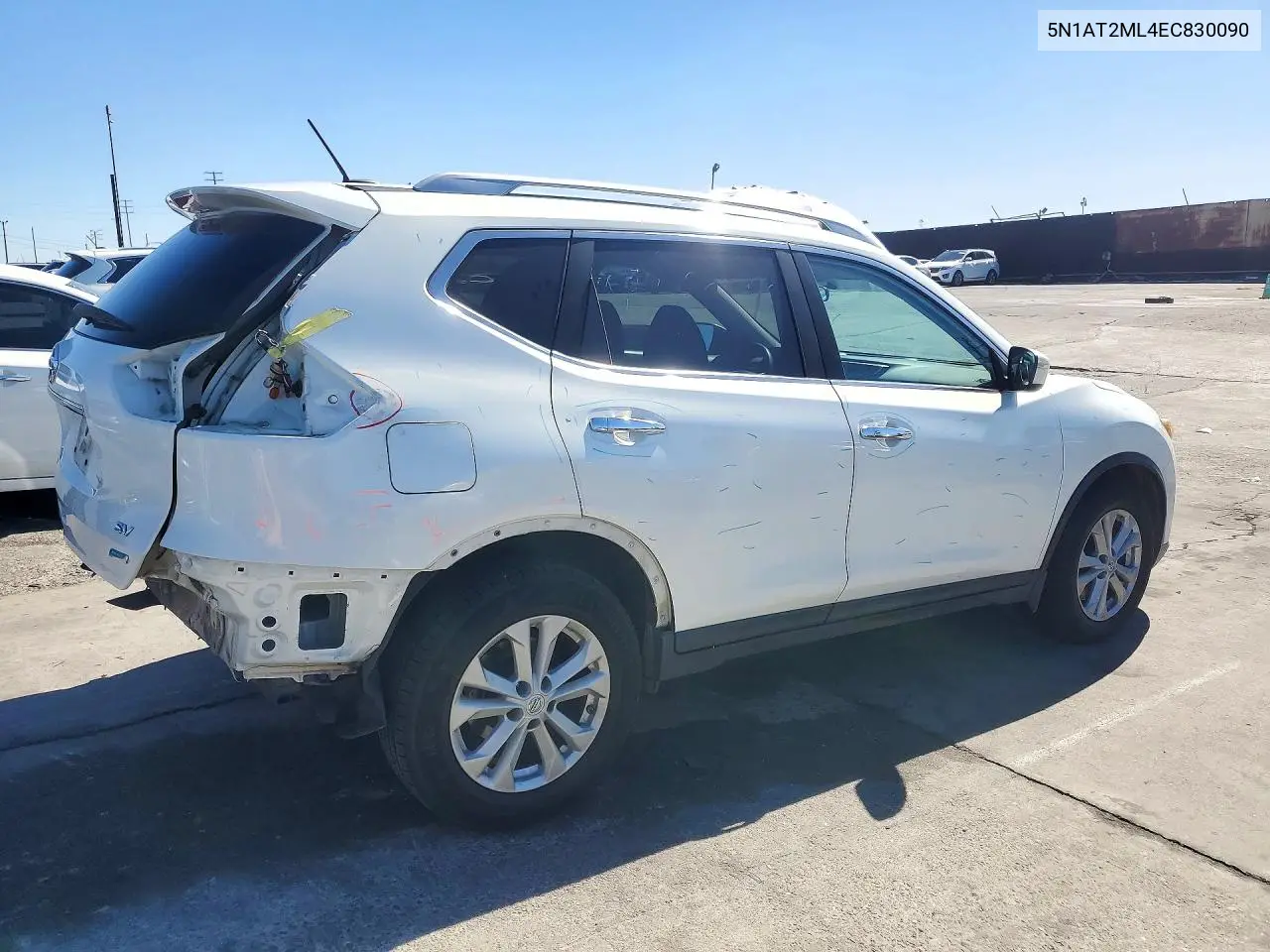 2014 NISSAN ROGUE VIN 5N1AT2ML4EC830090 — фото 3