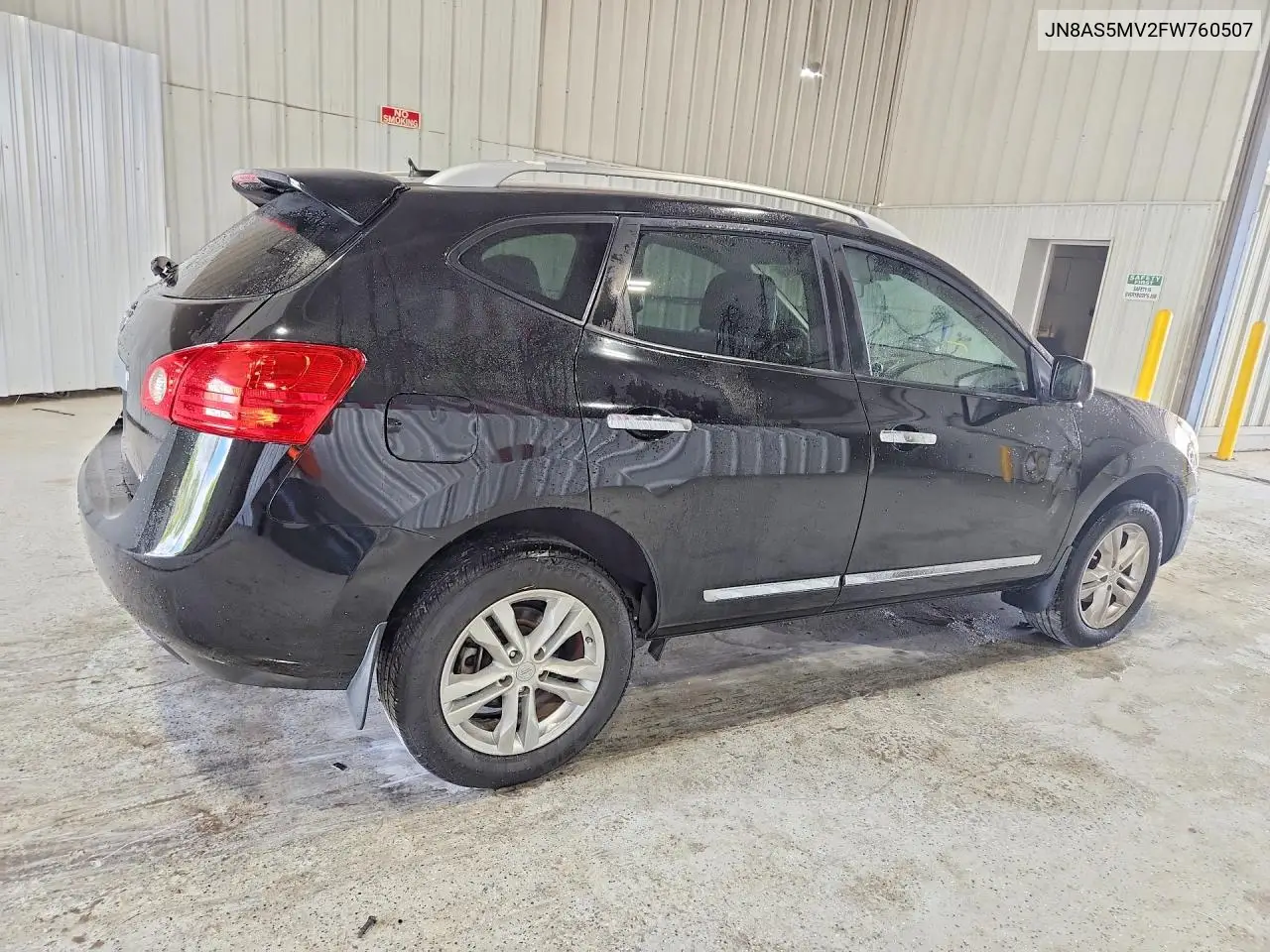 2015 NISSAN ROGUE VIN JN8AS5MV2FW760507 — фото 3