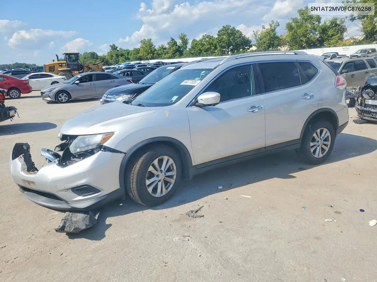 NISSAN ROGUE 2015, VIN 5N1AT2MV0FC876258