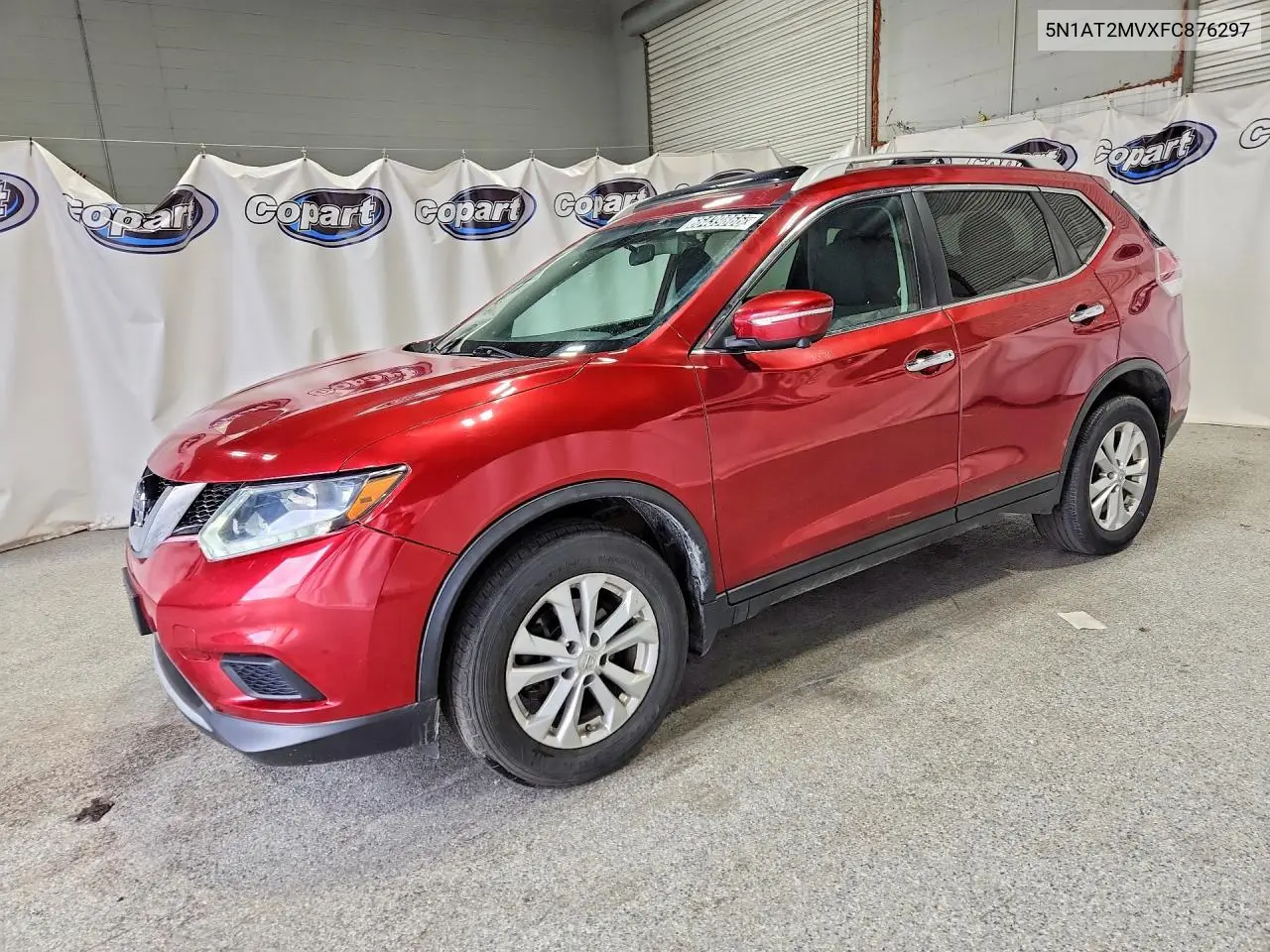 NISSAN ROGUE 2015, VIN 5N1AT2MVXFC876297