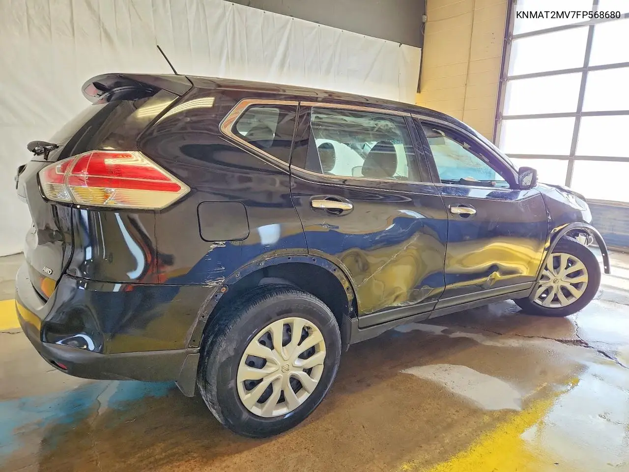 2015 NISSAN ROGUE VIN KNMAT2MV7FP568680 — фото 3