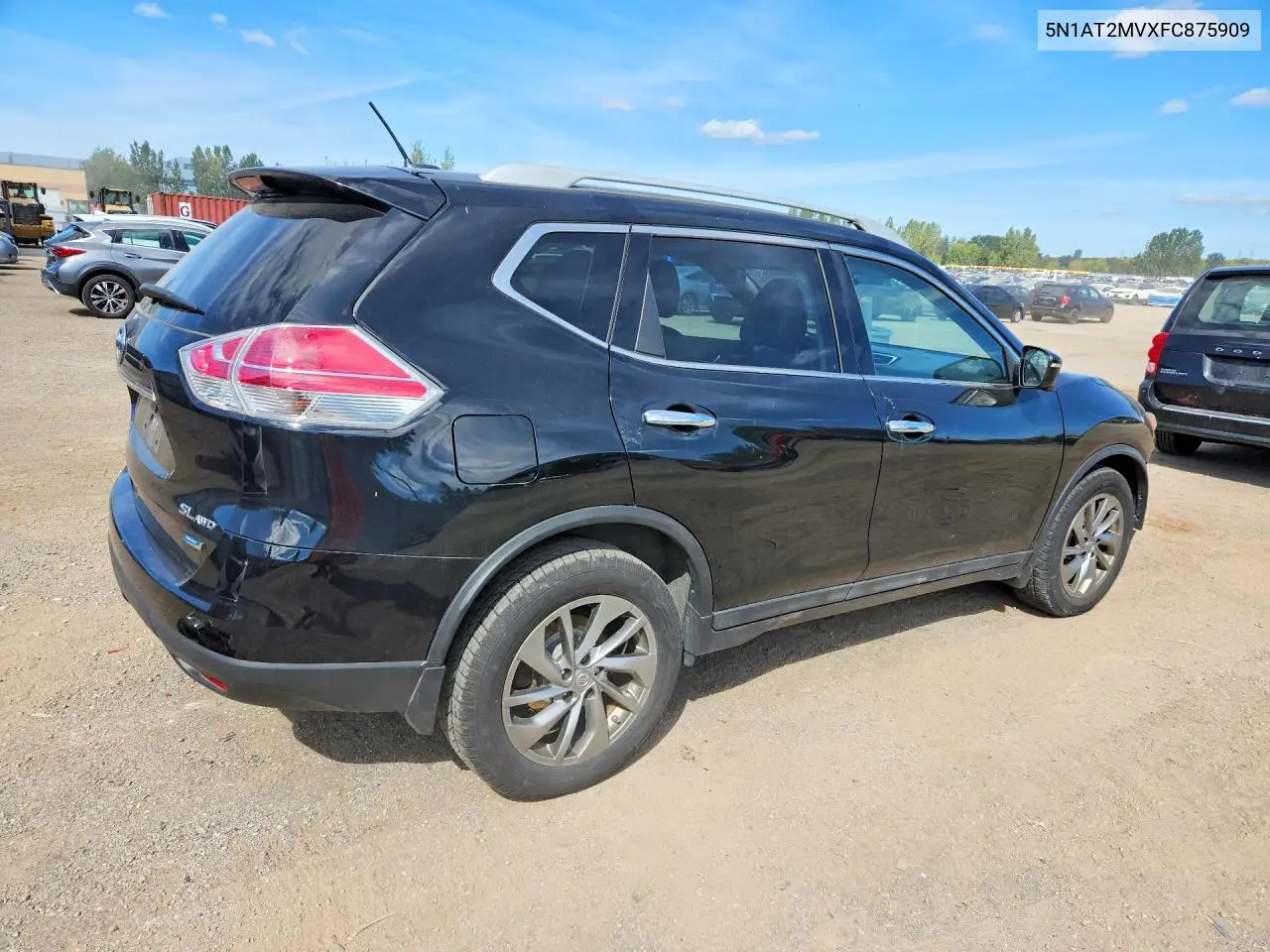 2015 NISSAN ROGUE VIN 5N1AT2MVXFC875909 — фото 3