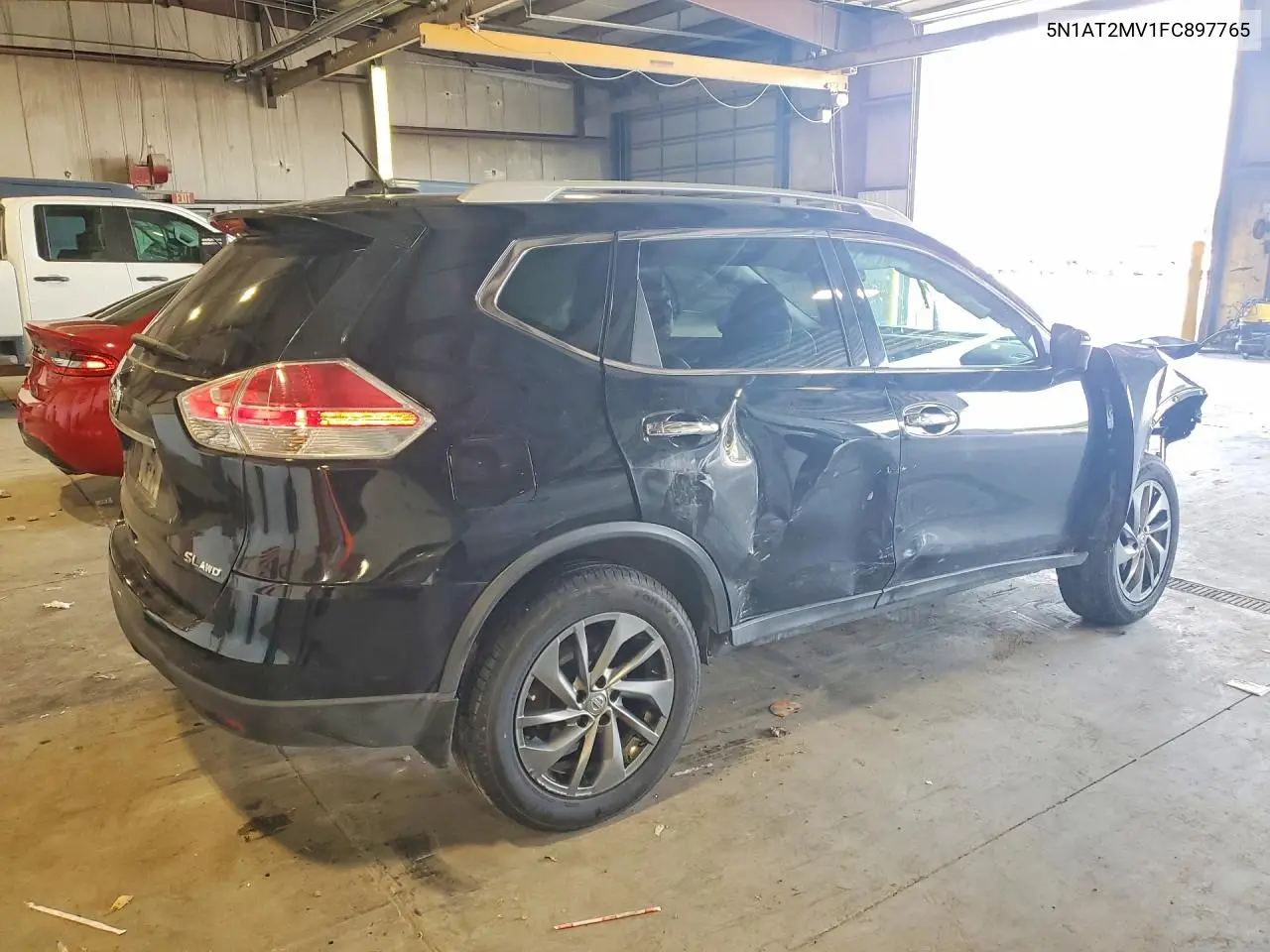 2015 NISSAN ROGUE VIN 5N1AT2MV1FC897765 — фото 3