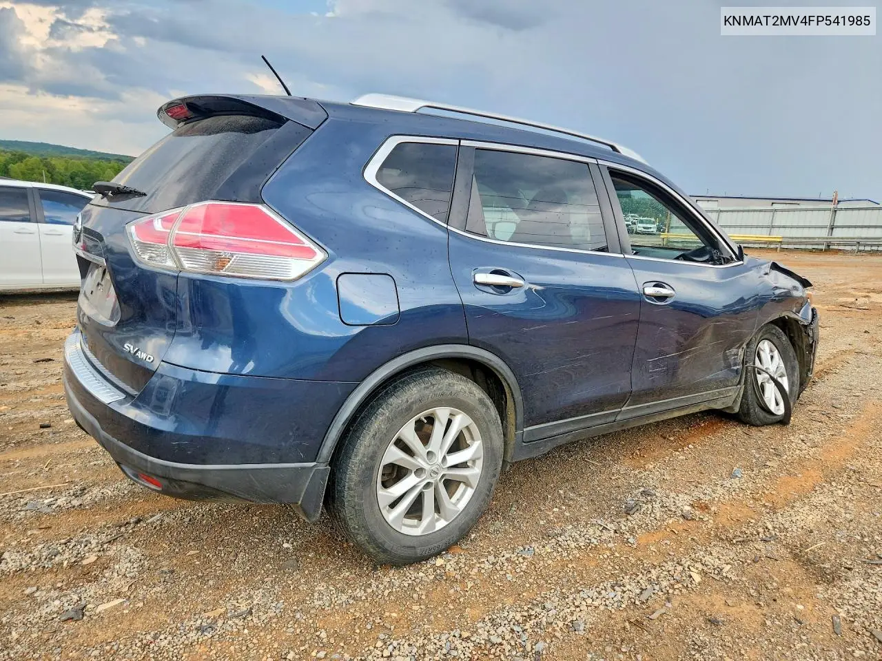 2015 NISSAN ROGUE VIN KNMAT2MV4FP541985 — фото 3