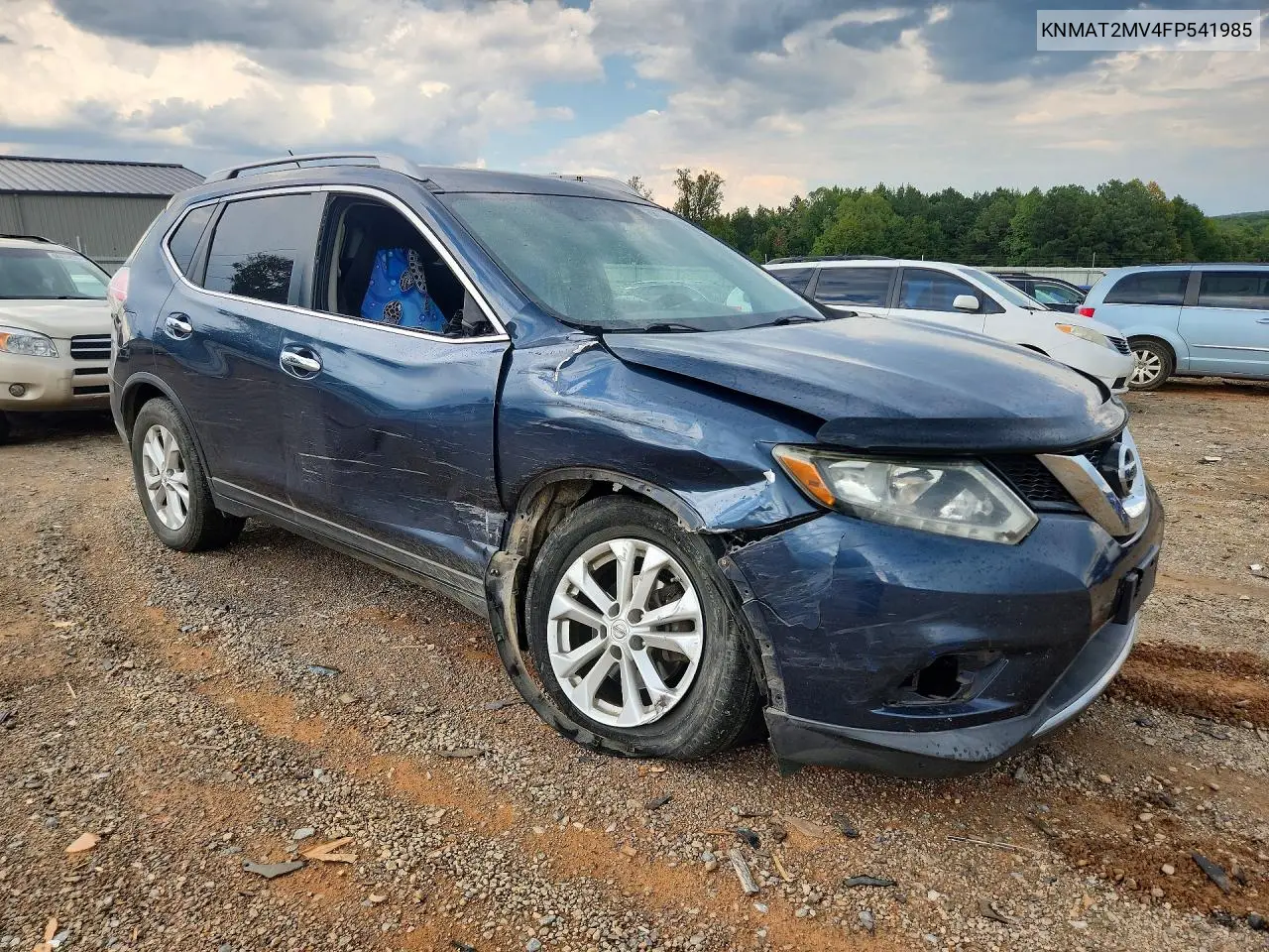 2015 NISSAN ROGUE VIN KNMAT2MV4FP541985 — фото 4