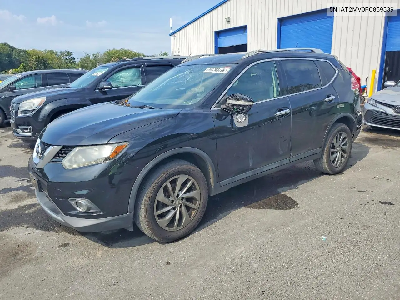 NISSAN ROGUE 2015, VIN 5N1AT2MV0FC859539