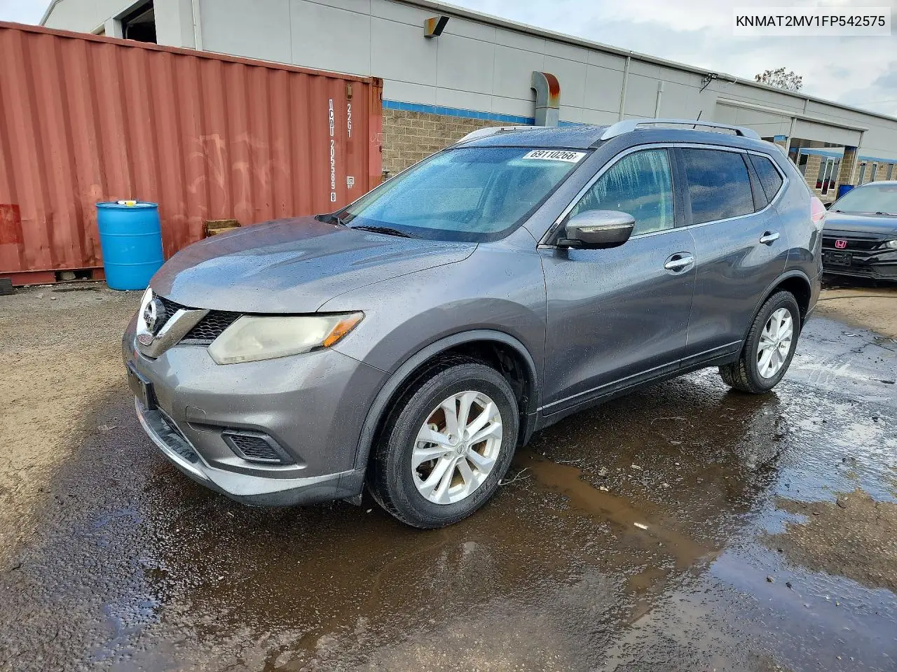 NISSAN ROGUE 2015, VIN KNMAT2MV1FP542575