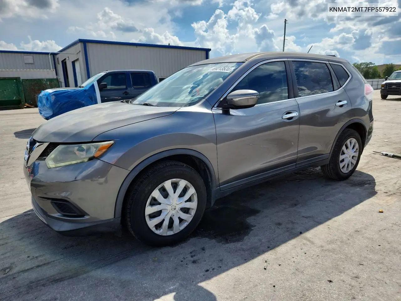 NISSAN ROGUE 2015, VIN KNMAT2MT7FP557922