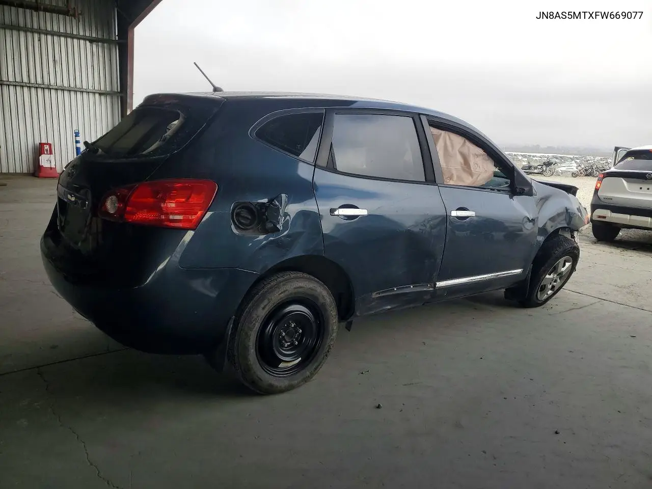 2015 NISSAN ROGUE VIN JN8AS5MTXFW669077 — фото 3