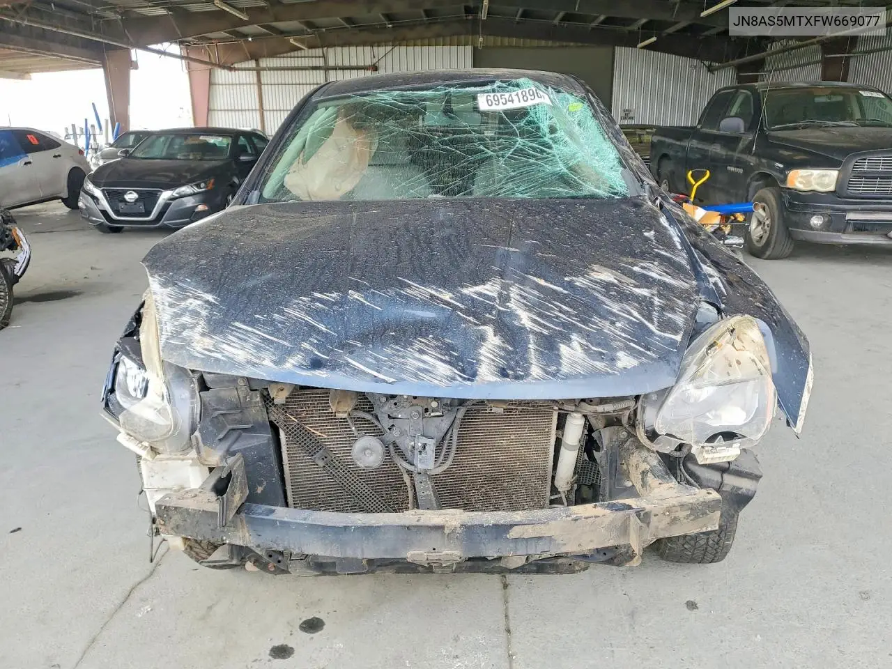 2015 NISSAN ROGUE VIN JN8AS5MTXFW669077 — фото 5