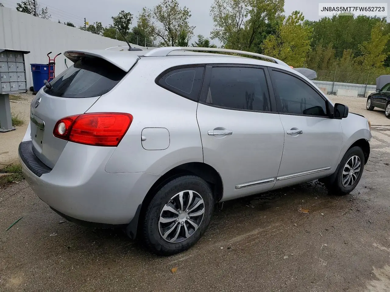 2015 NISSAN ROGUE VIN JN8AS5MT7FW652723 — фото 3