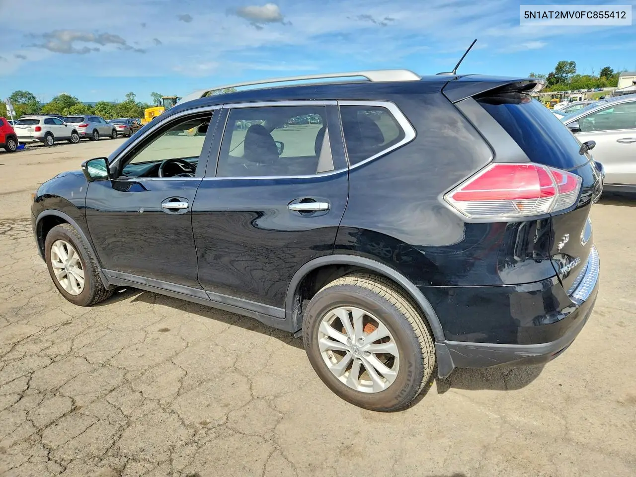 2015 NISSAN ROGUE VIN 5N1AT2MV0FC855412 — фото 2