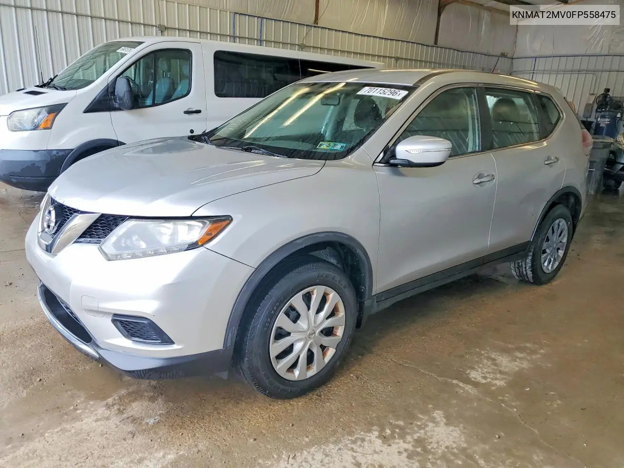 NISSAN ROGUE 2015, VIN KNMAT2MV0FP558475