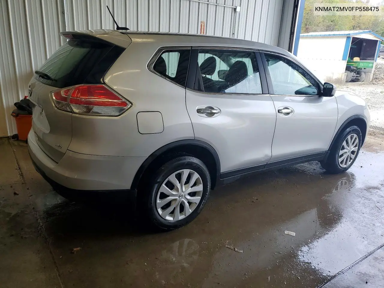2015 NISSAN ROGUE VIN KNMAT2MV0FP558475 — фото 3