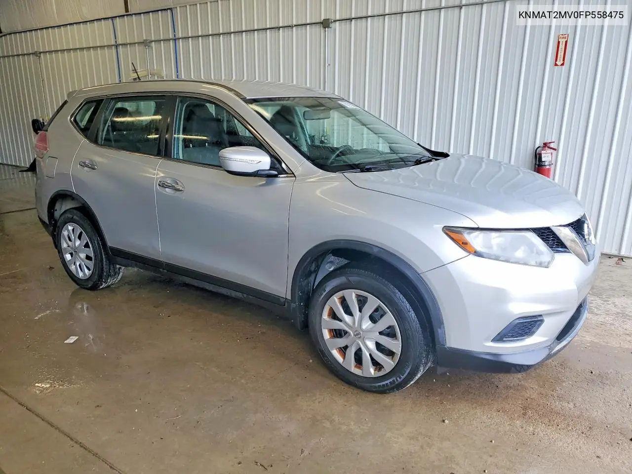 2015 NISSAN ROGUE VIN KNMAT2MV0FP558475 — фото 4