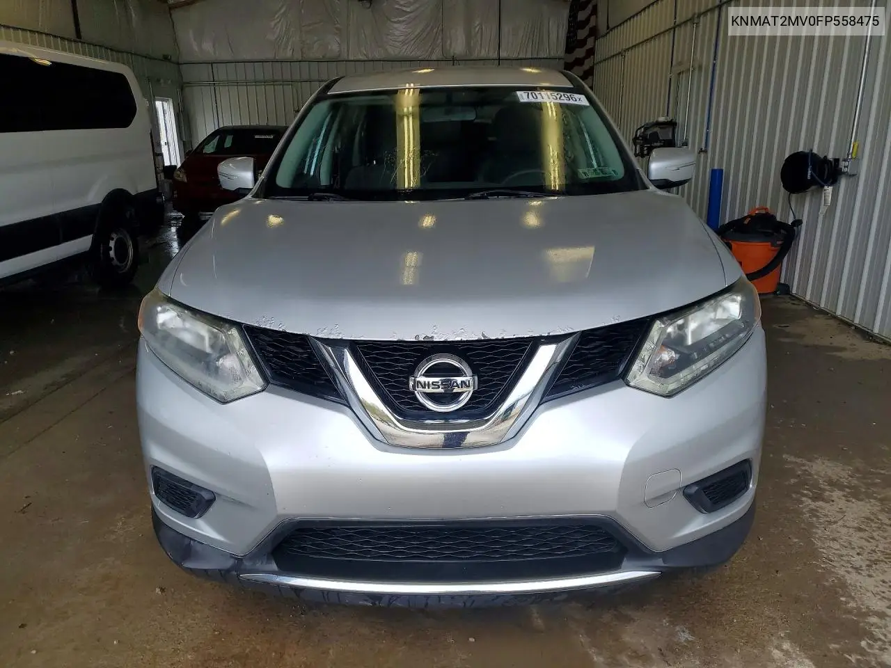 2015 NISSAN ROGUE VIN KNMAT2MV0FP558475 — фото 5