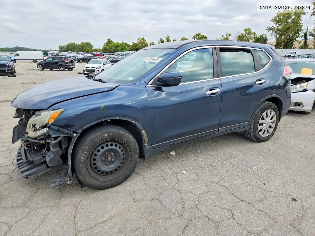 NISSAN ROGUE 2015, VIN 5N1AT2MT3FC787878