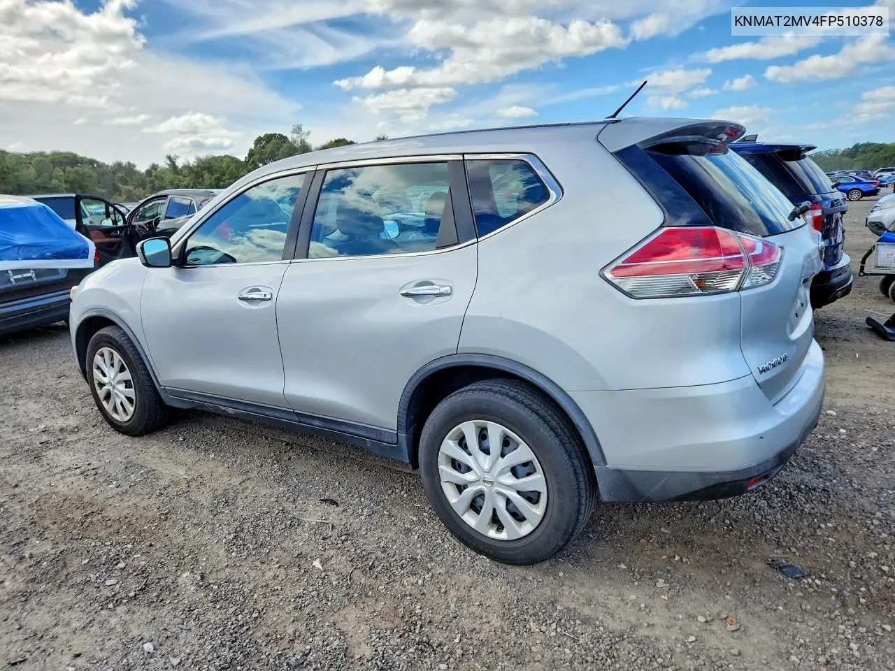 2015 NISSAN ROGUE VIN KNMAT2MV4FP510378 — фото 2