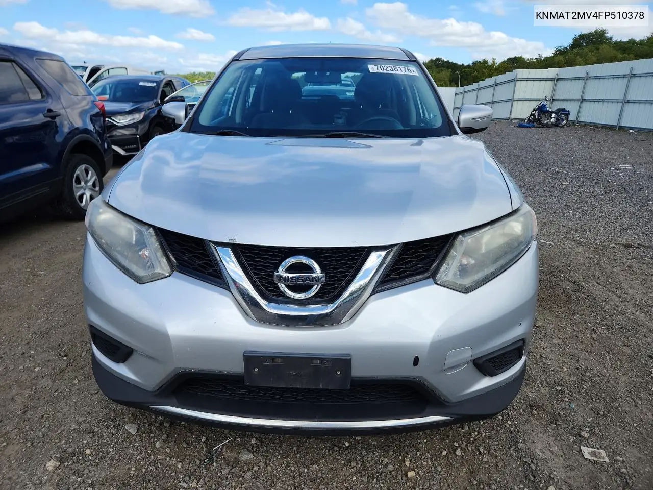 2015 NISSAN ROGUE VIN KNMAT2MV4FP510378 — фото 5