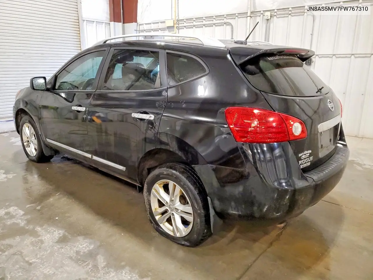2015 NISSAN ROGUE VIN JN8AS5MV7FW767310 — фото 2