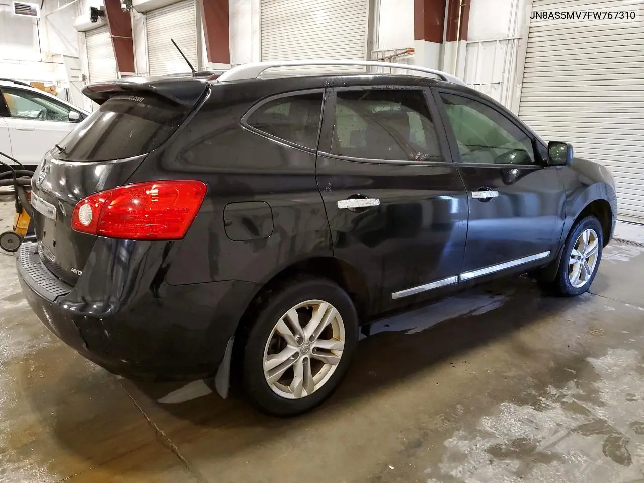 2015 NISSAN ROGUE VIN JN8AS5MV7FW767310 — фото 3