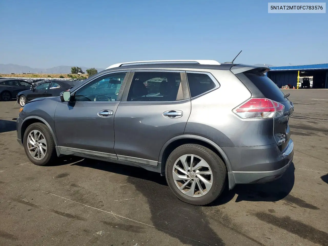 2015 NISSAN ROGUE VIN 5N1AT2MT0FC783576 — фото 2
