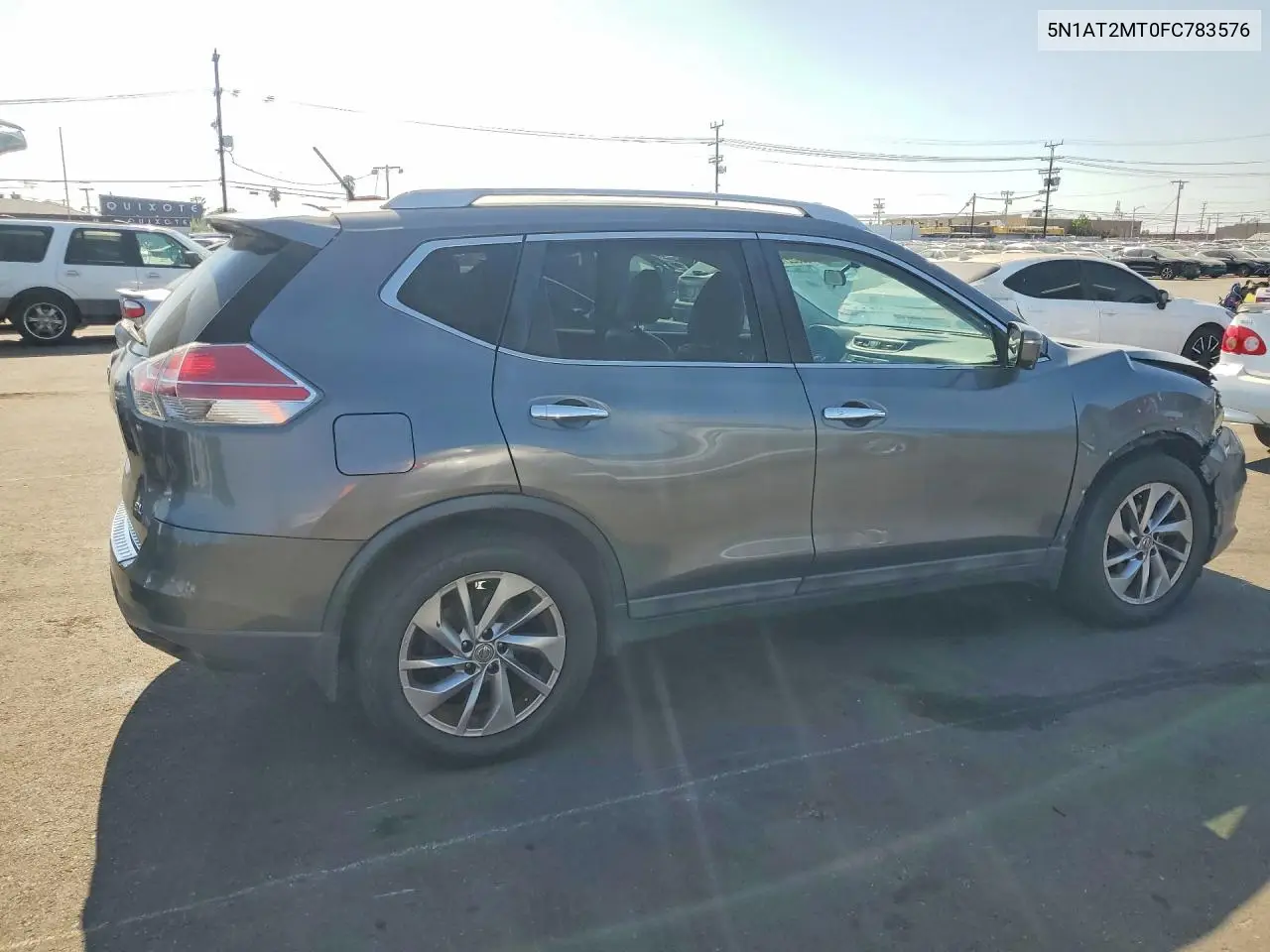 2015 NISSAN ROGUE VIN 5N1AT2MT0FC783576 — фото 3