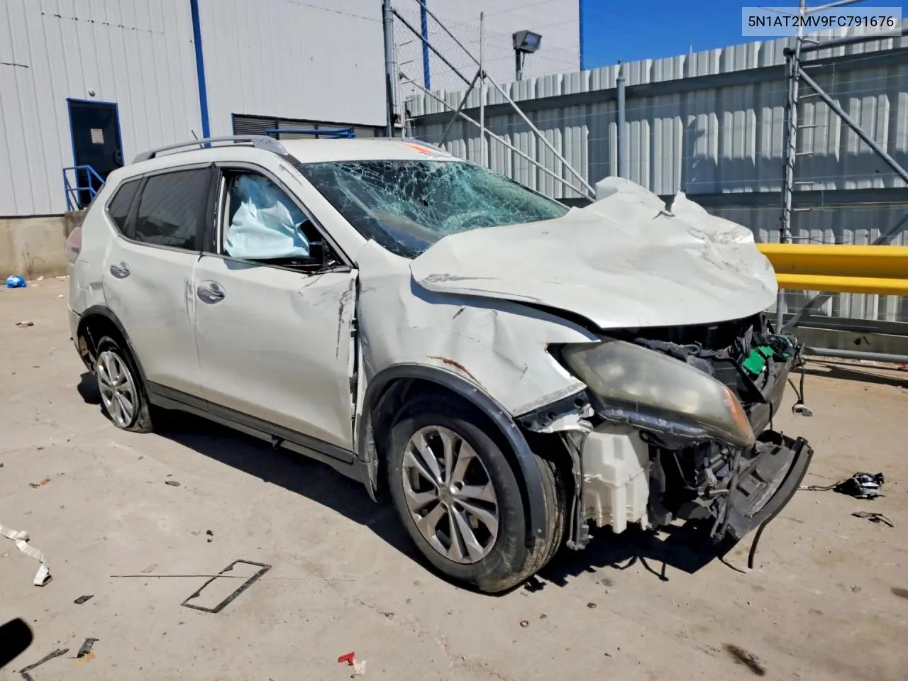 2015 NISSAN ROGUE VIN 5N1AT2MV9FC791676 — фото 4