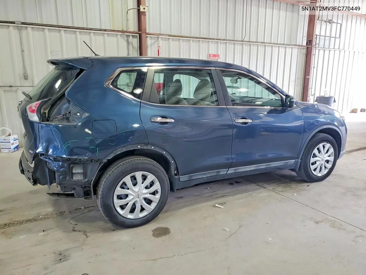2015 NISSAN ROGUE VIN 5N1AT2MV3FC770449 — фото 3