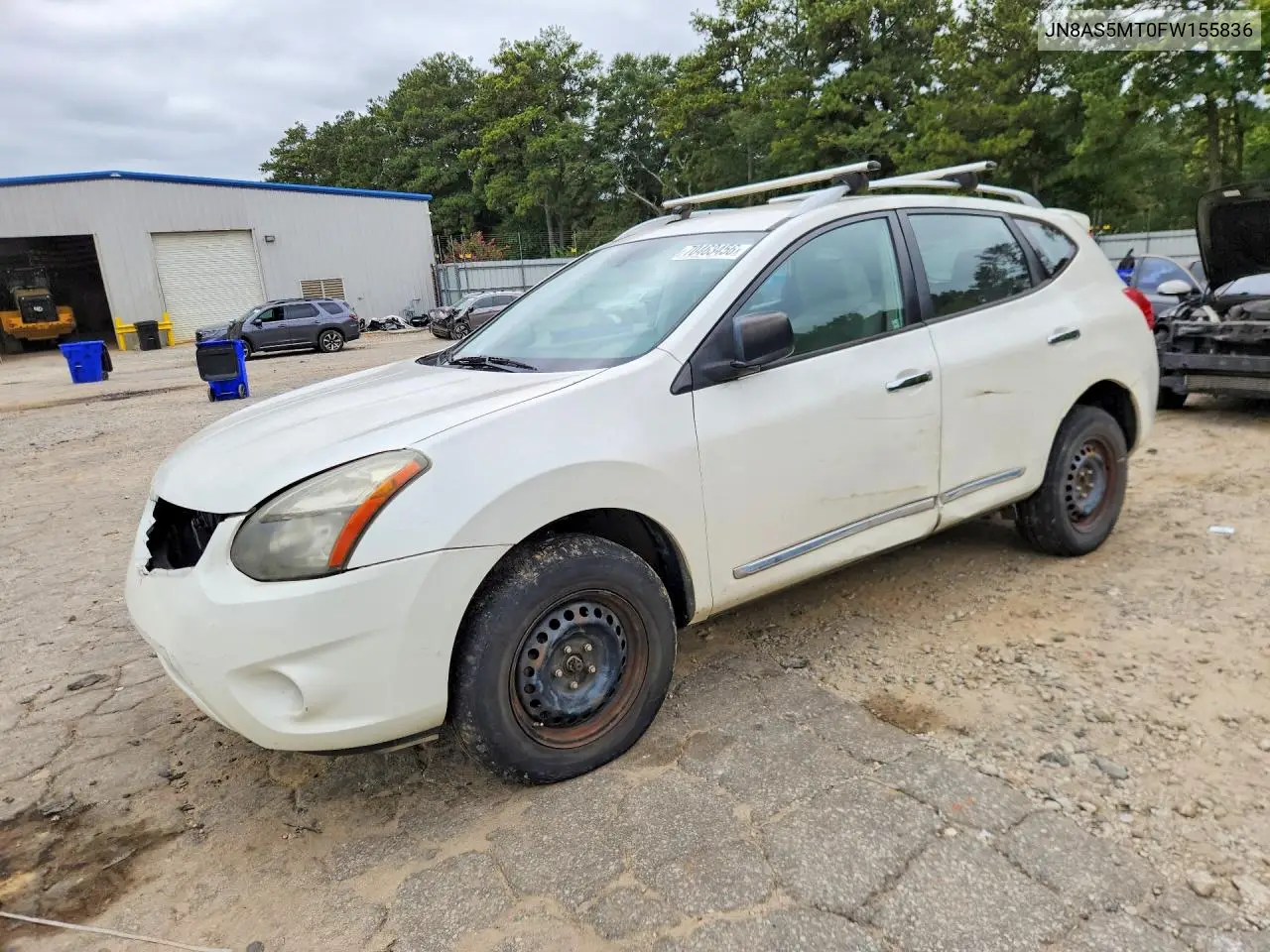 NISSAN ROGUE 2015, VIN JN8AS5MT0FW155836